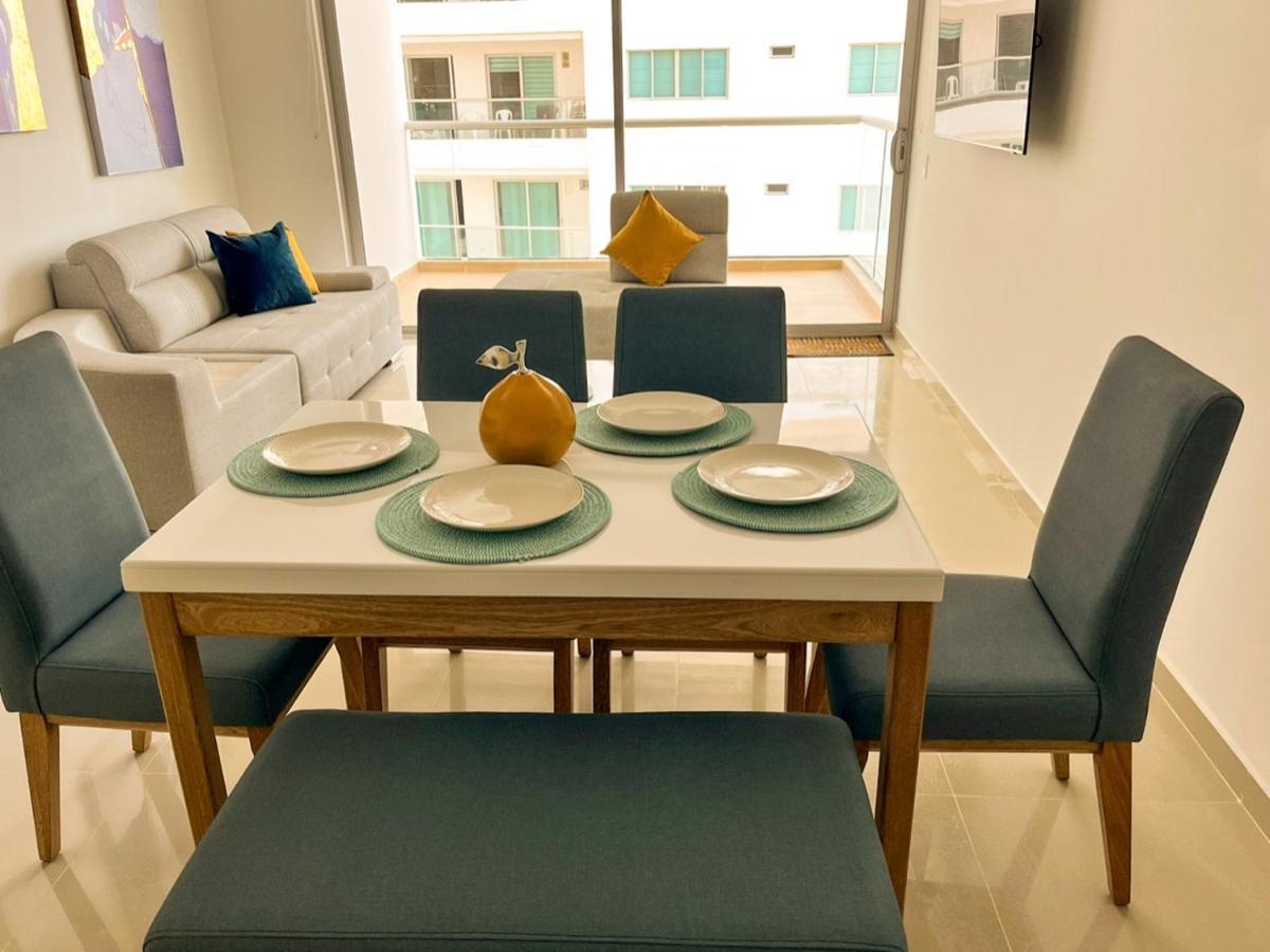 Exclusivo Apartamento Frente Al Mar En Cartagena 외부 사진