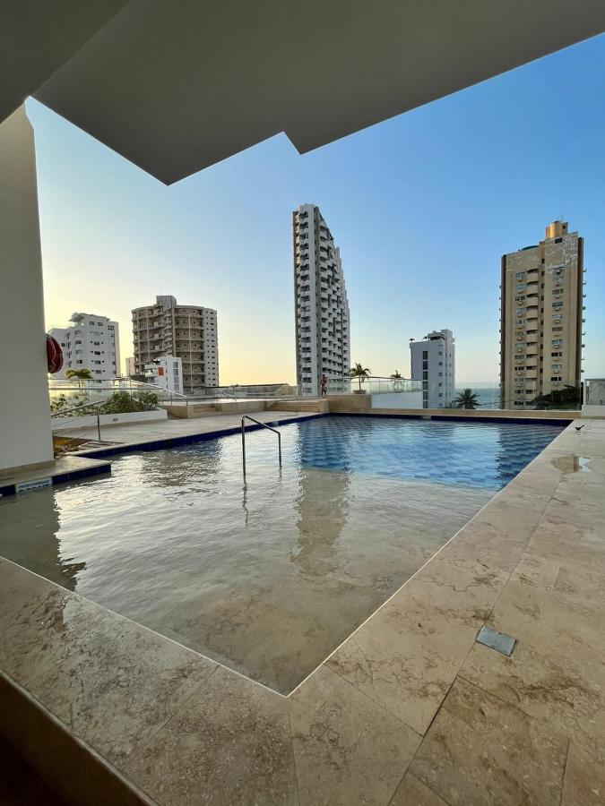 Exclusivo Apartamento Frente Al Mar En Cartagena 외부 사진
