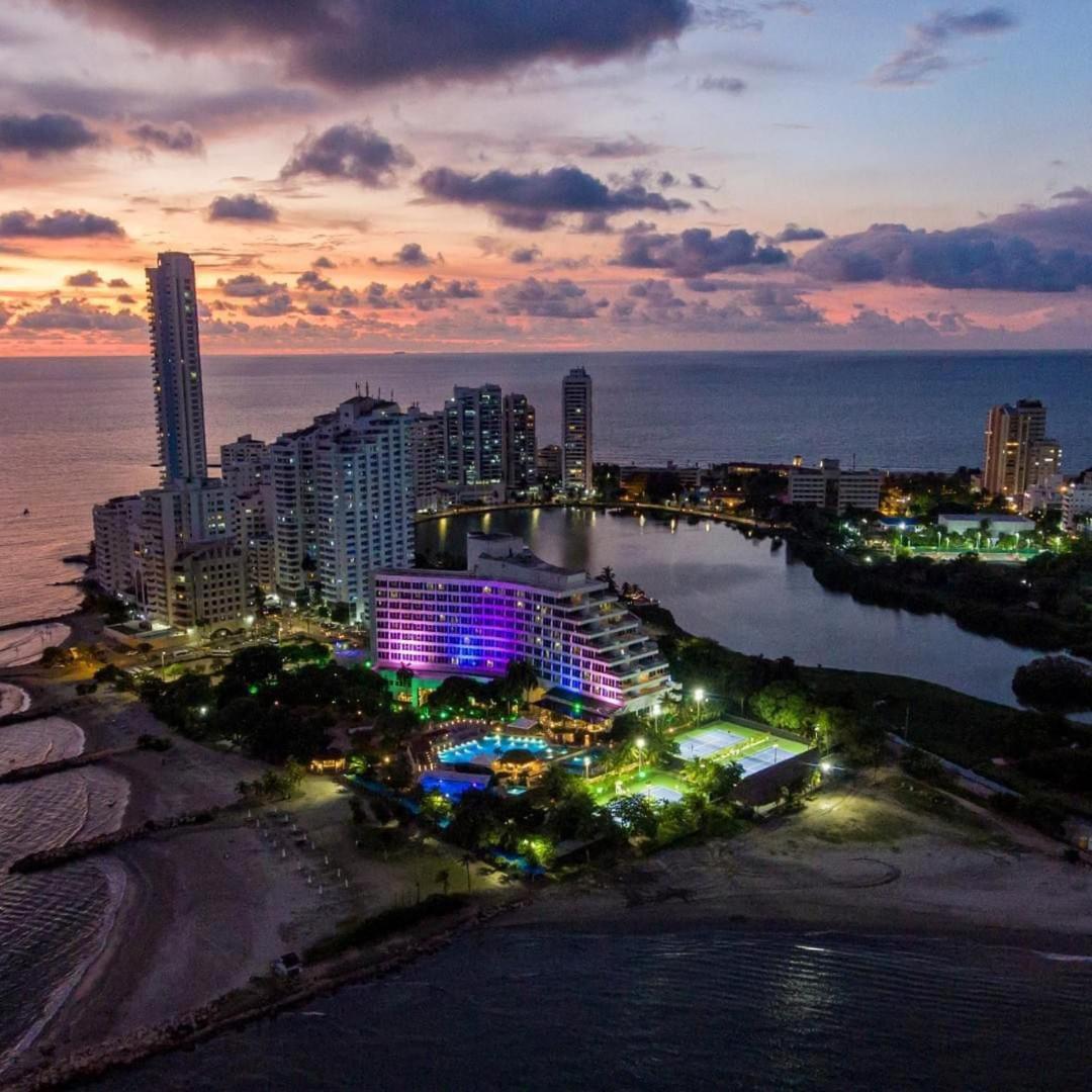 Exclusivo Apartamento Frente Al Mar En Cartagena 외부 사진